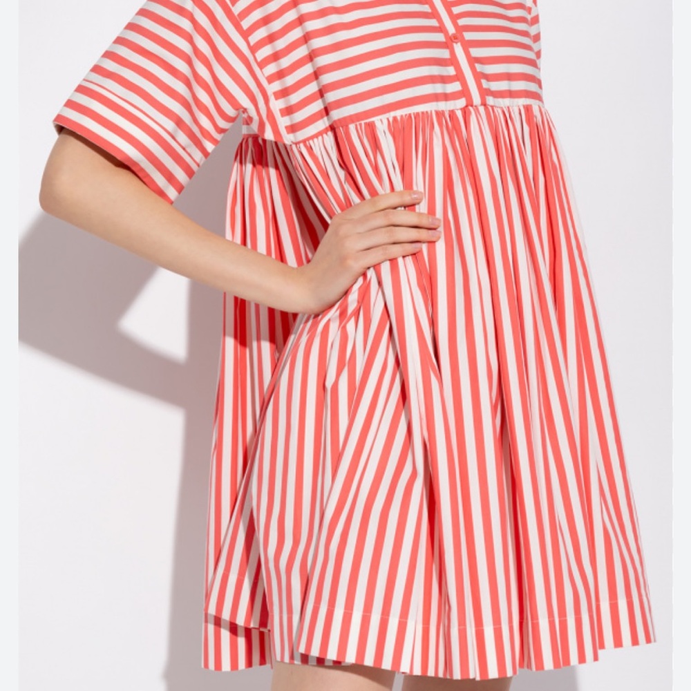 Kate Spade Julia Striped Swing Dress with Pockets